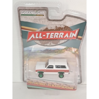 Greenlight 1:64 AT16 - Chevrolet K5 Blazer Silverado 1984 GREEN MACHINE